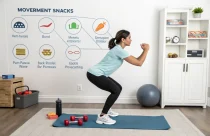 Короткие тренировки «movement snacks» стали новой нормой